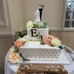 Modern Romance: A Square Wedding Cake for Your Forever